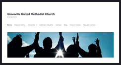 Desktop Screenshot of grovevilleumc.org